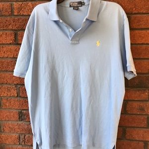 Men’s Polo by Ralph Lauren Plain Light Blue Shirt